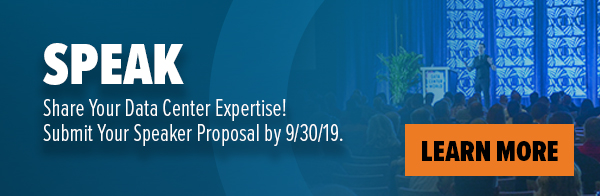 Speak At Data Center World - submit your proposal by 9/30/19